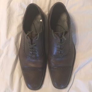 Calibrate, Oxford Lace up, Leather upper